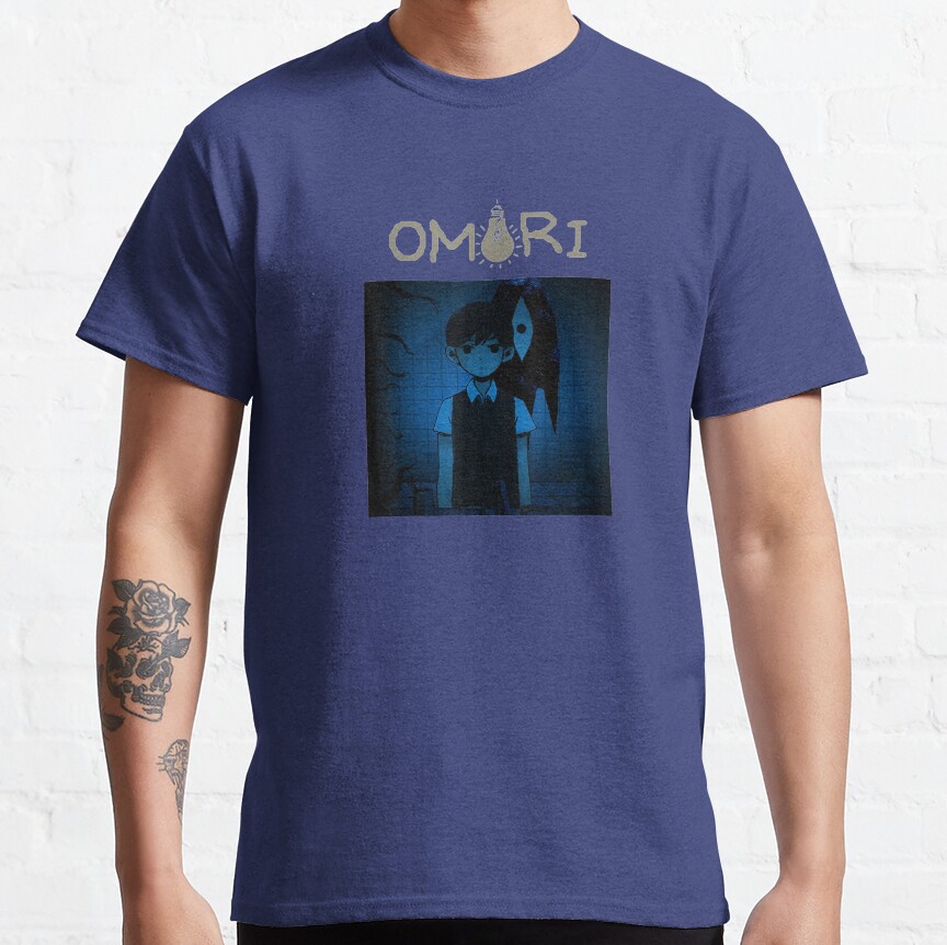 Graphic Omori Vaporware Video Game Distressed Anime Costume T-Shirt - Image 7