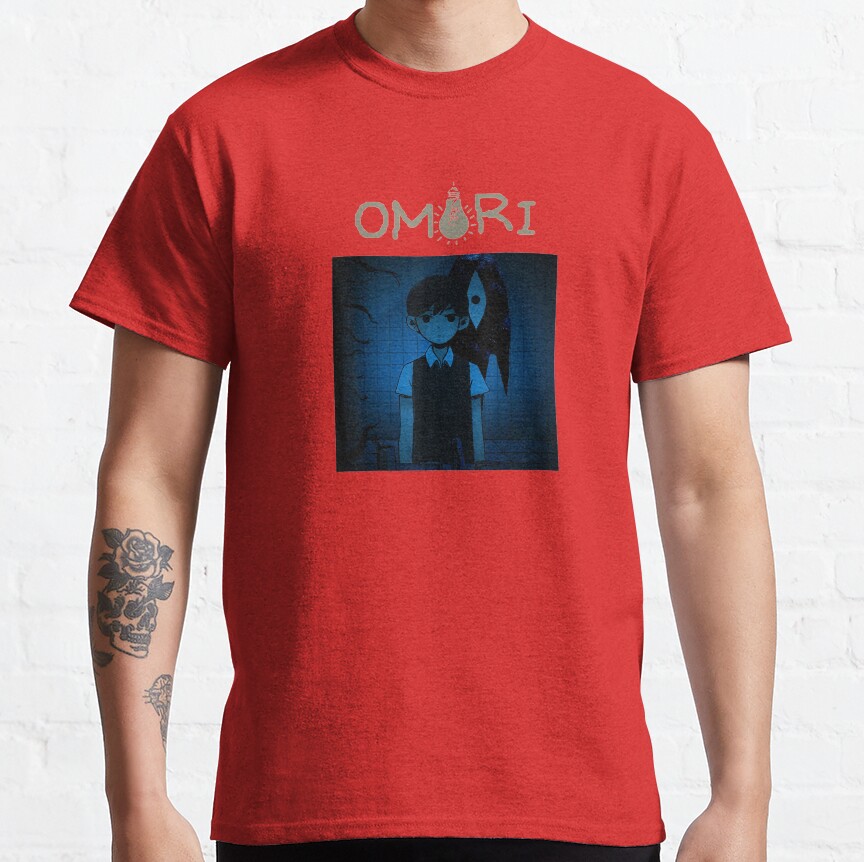 Graphic Omori Vaporware Video Game Distressed Anime Costume T-Shirt - Image 6