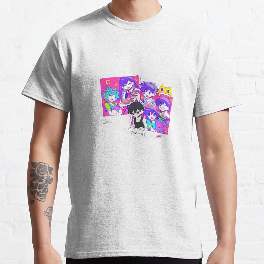 Omori Game Anime Card Essential Tshirt T-Shirt