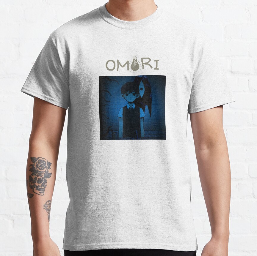 Graphic Omori Vaporware Video Game Distressed Anime Costume T-Shirt - Image 5