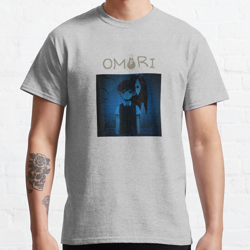 Graphic Omori Vaporware Video Game Distressed Anime Costume T-Shirt - Image 4