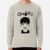 ssrcolightweight sweatshirtmensoatmeal heatherfrontsquare productx1000 bgf8f8f8 21 - Omori Merch