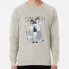ssrcolightweight sweatshirtmensoatmeal heatherfrontsquare productx1000 bgf8f8f8 28 - Omori Merch