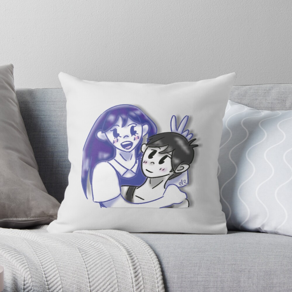 Mari And Sunny In Memory Throw Pillow