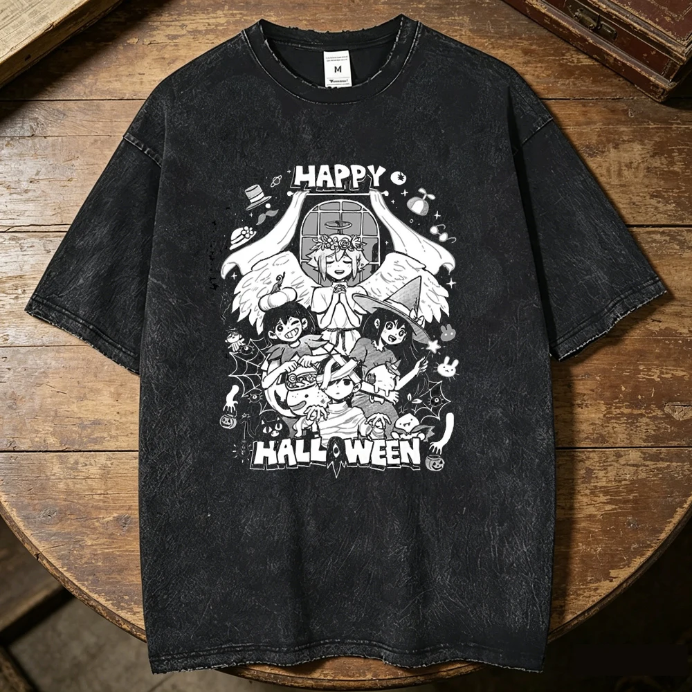Omori Vintage Halloween Washed T-shirt