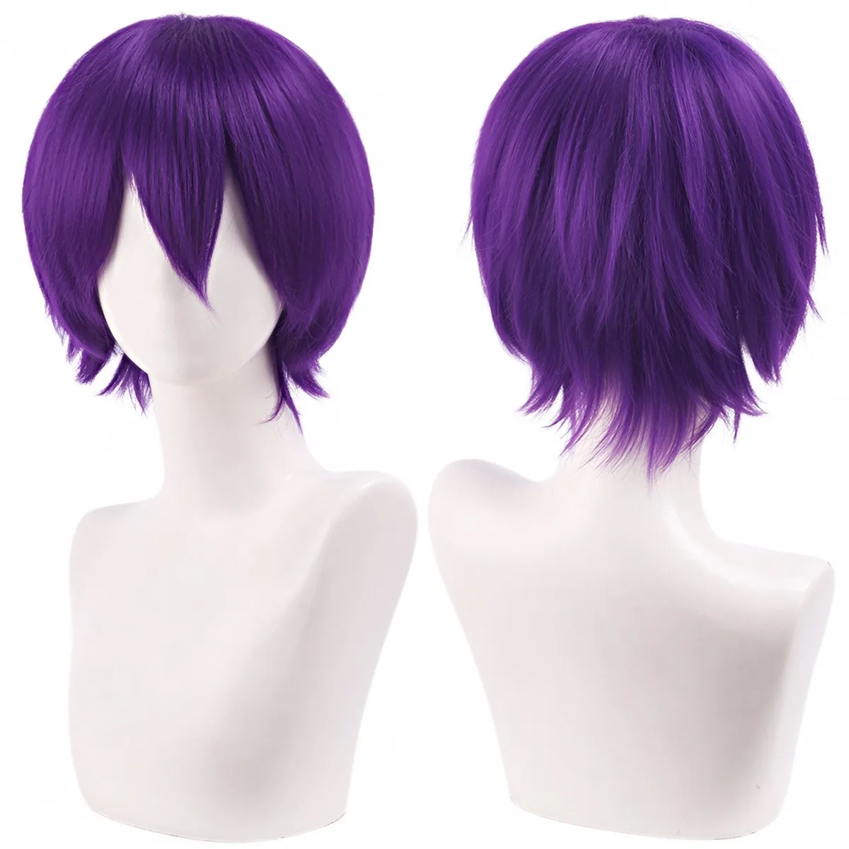 30cm OMORI Hero Cosplay Wig Synthetic Hair Short